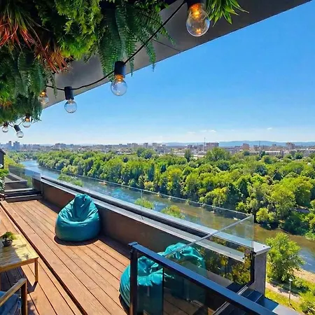 Luxury With Jacuzzi - River View & Underground Parking By Flat Mаnager Apartmán Plovdiv