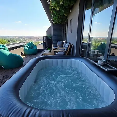 Apartmán Luxury With Jacuzzi - River View & Underground Parking By Flat Mаnager